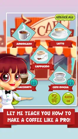 Game screenshot Coffee Dessert Making Salon - food maker games & candy ice cream make for kids! apk