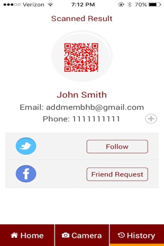 Add Me - Connection Simplified screenshot 3