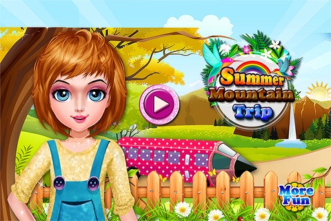 Summer Mountain Trip baby girls games screenshot 4
