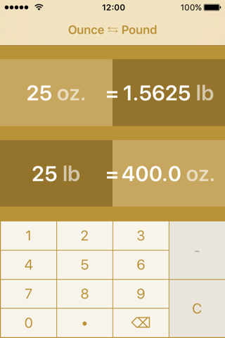 Ounces to Pounds | oz to lbs screenshot 2