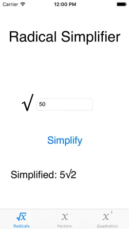 Game screenshot Finding Factors - Quadratic Formula Solver - Radical Simplifier apk