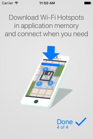 WiFi hotspot Map: connect to known free Wi-Fi screenshot 3