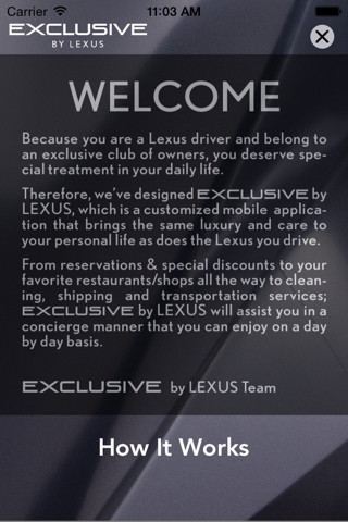 Exclusive by Lexus screenshot 2