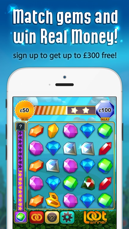 Match & Money - Real Money Gambling Match 3 Casino Arcade Game