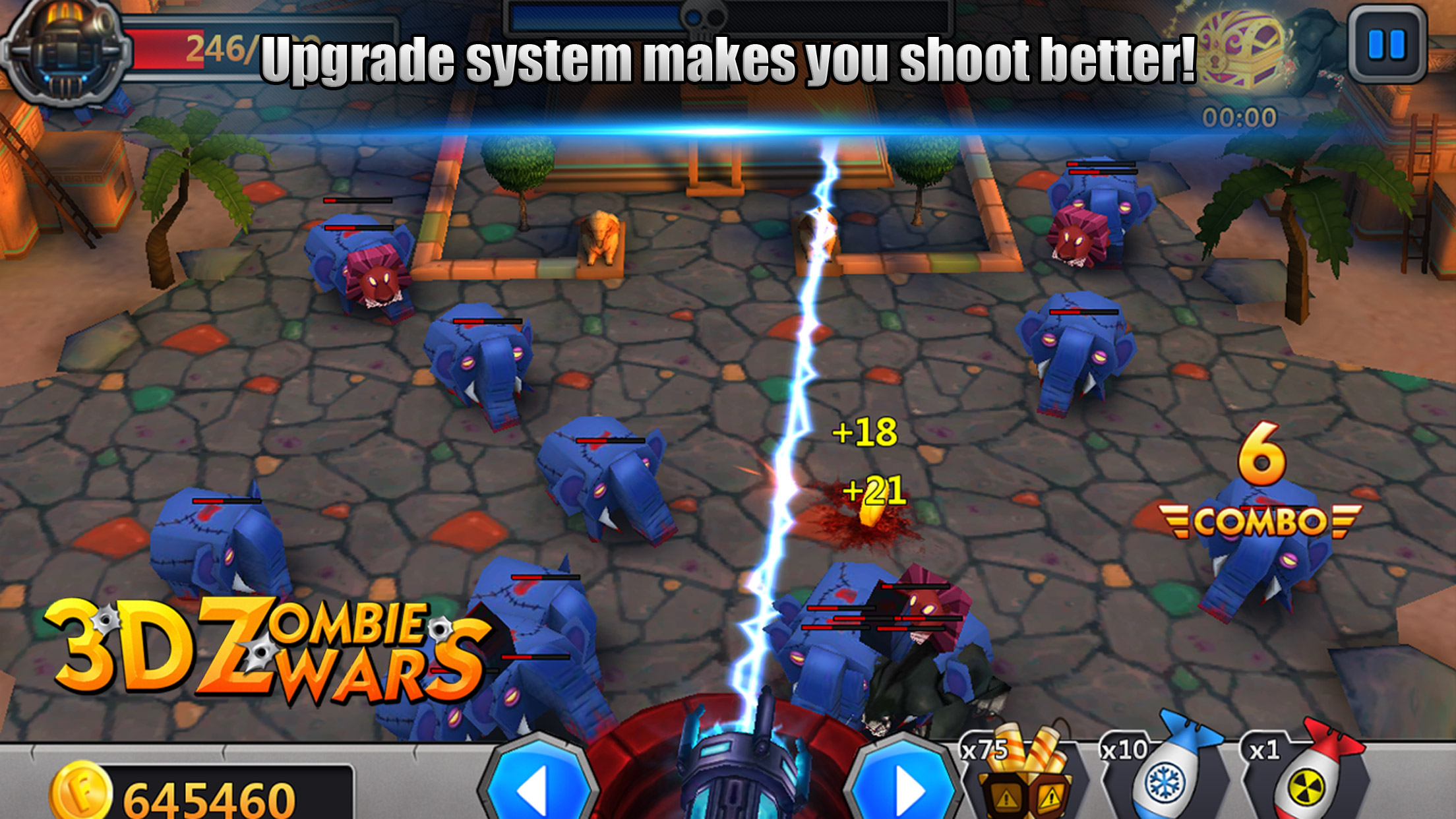3D Zombie War screenshot 3