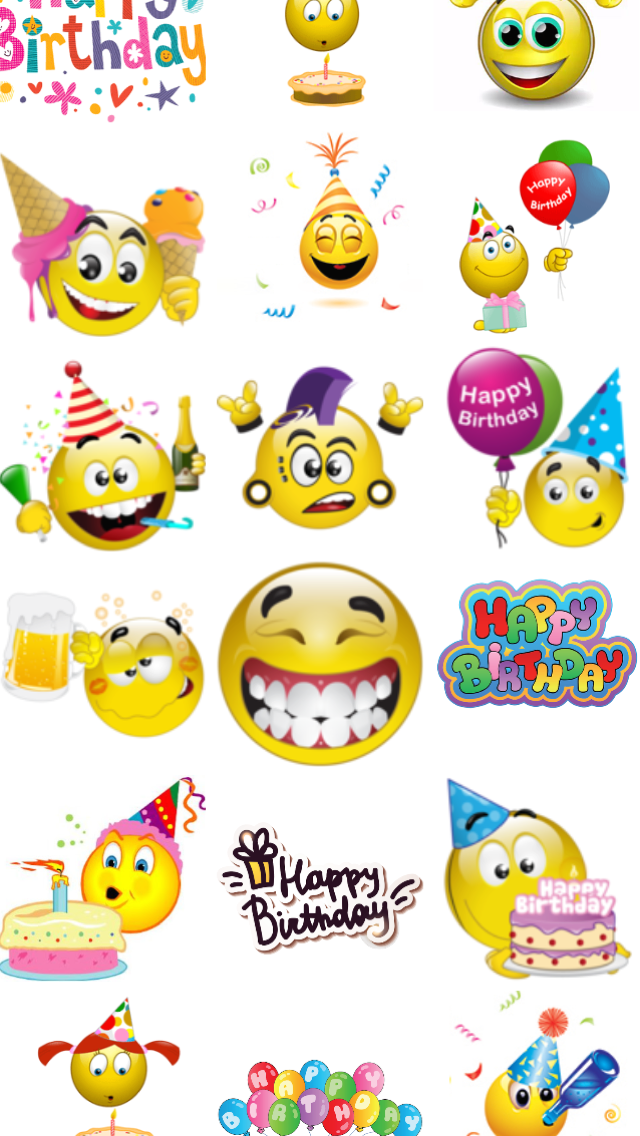How to cancel & delete Birthday Emojis from iphone & ipad 4
