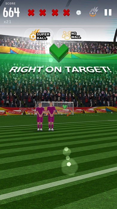 Screenshot #1 pour Free Kick Asian Cup 2016