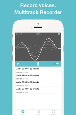 Game screenshot Voice Recorder Free - Record Audio Memos, Sound Recording & Records Playback mod apk