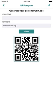 QRPassport - Easy Scanner and QRCode Generator screenshot #2 for iPhone