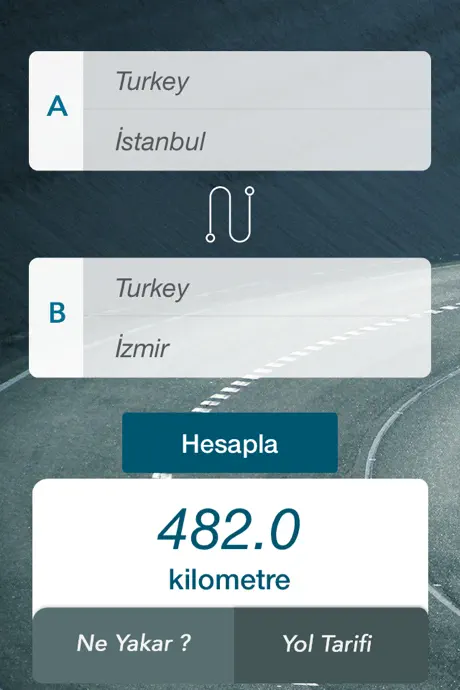 Sehir Mesafeleri
