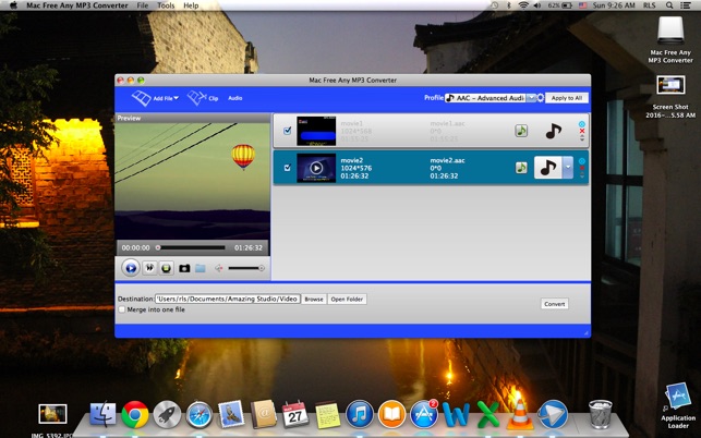 Free Any MP3 Converter on the Mac App Store