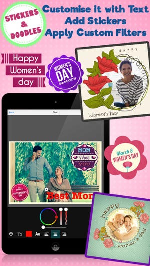 Women's Day Frames Photo Editor(圖2)-速報App