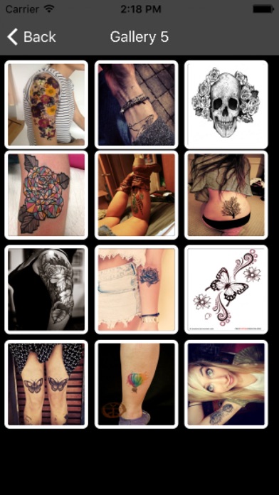 Screenshot #1 pour Tattoos for Women