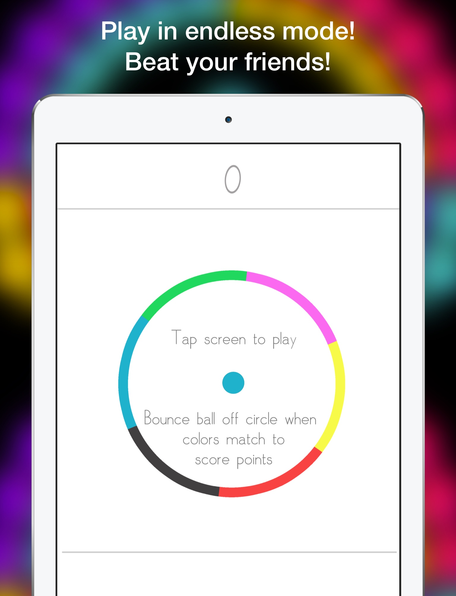Dot Bounce In Circle- Free Endless Color Game Mode