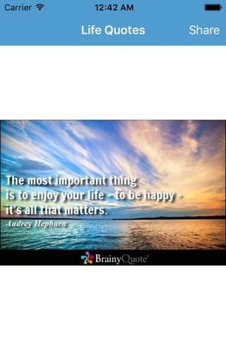 Life Quotes Pro screenshot 3