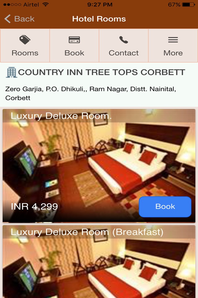 Country Inn Hotels and Resorts screenshot 3