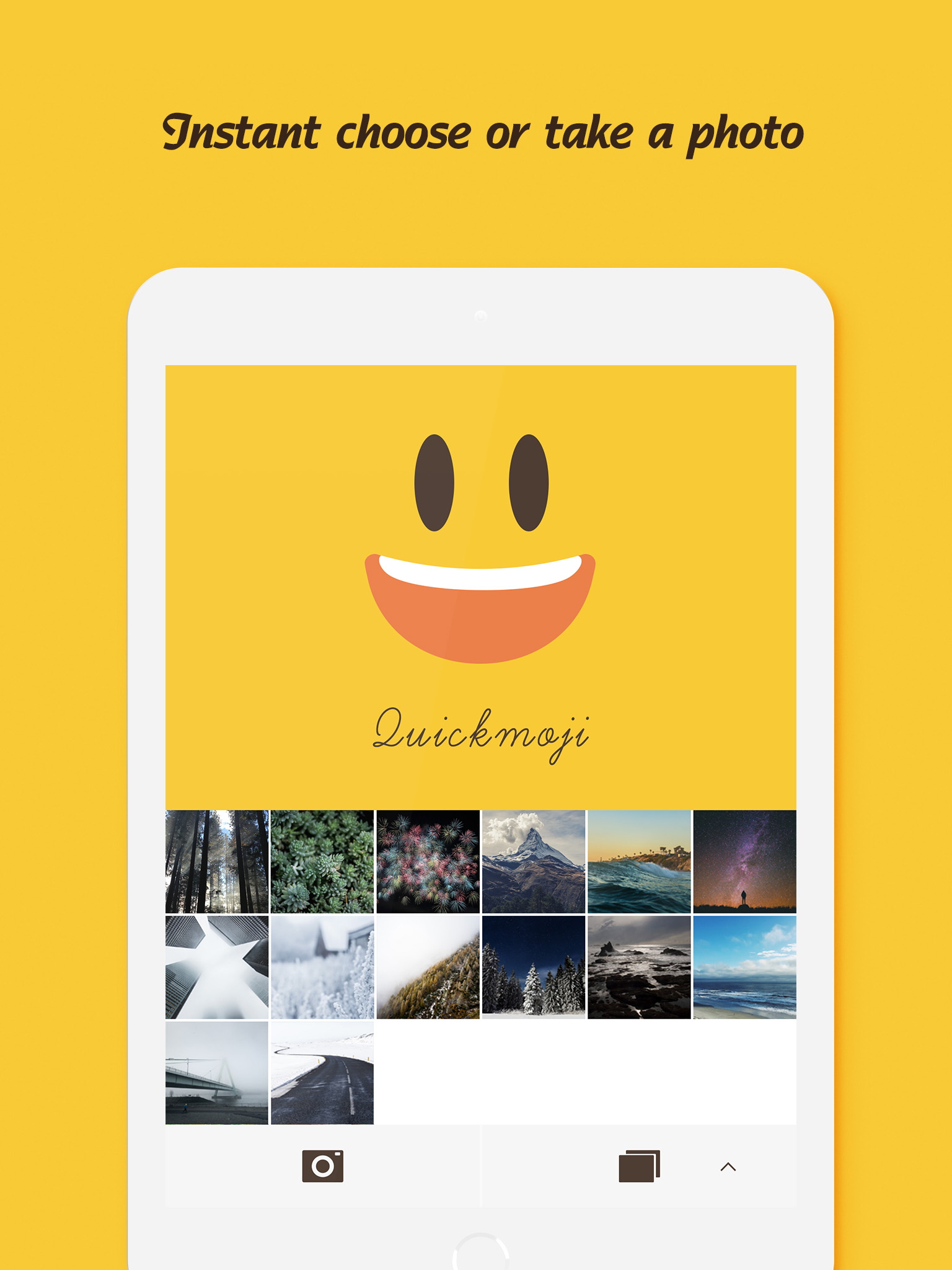 QuickMoji - add emoji  on you photo