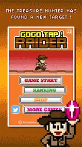 GoGo Tap ! Raider Of The Lost Enchanted Dungeon screenshot #1 for iPhone