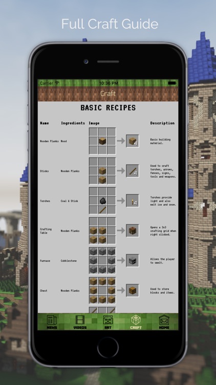 Companion for Minecraft - News, Craft Guides, Wallpapers and Video ...
