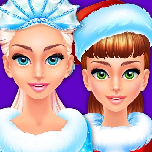 Frosty Christmas Beauty Salon - Makeover Spa Games icon