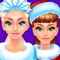 Icon Frosty Christmas Beauty Salon - Makeover Spa Games