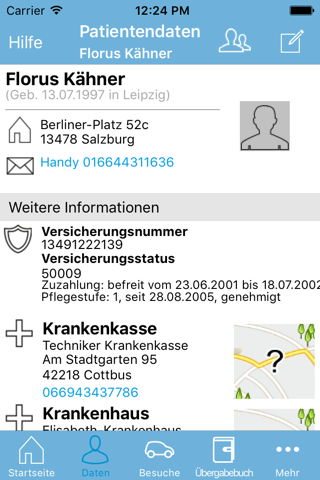 DZH Mein Pflegedienst screenshot 2