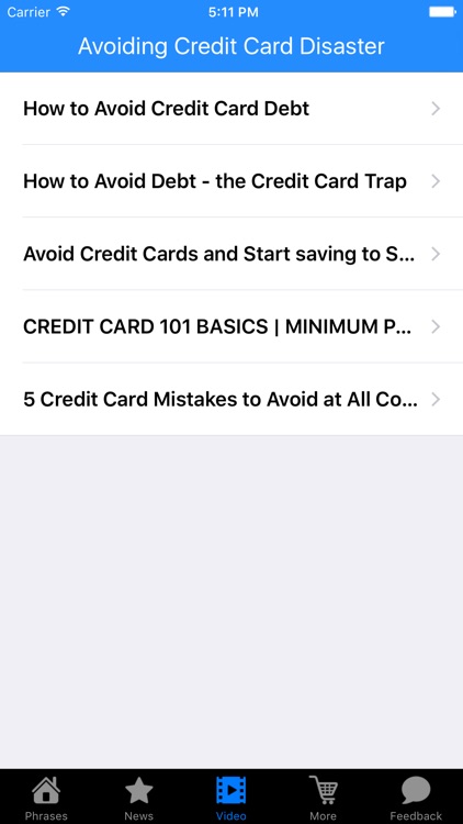 Avoiding Credit Card Disaster Tutorial, News and Videos