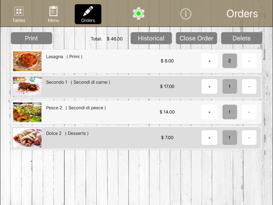 Screenshot #6 pour Restaurant Take Orders