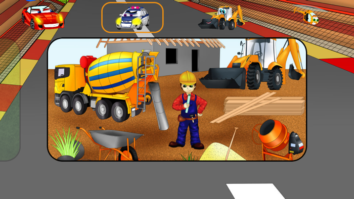 Auto Città Costruttore - divertente gioco di abbinamento gratuito educativo forma per bambini ragazzi bambini e scuola materna