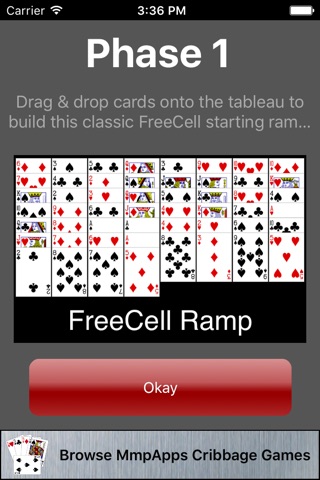 Phased FreeCell Solitaire screenshot 2