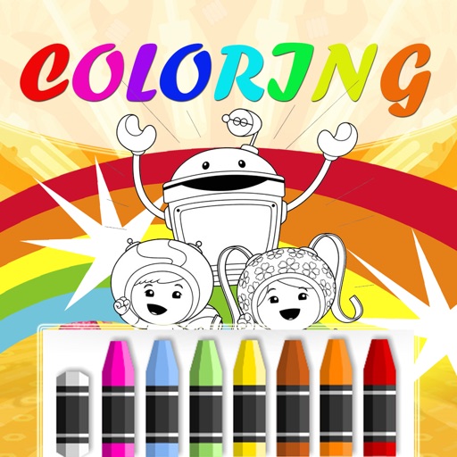 Coloring Book for Kids Team Umizoomi Version icon