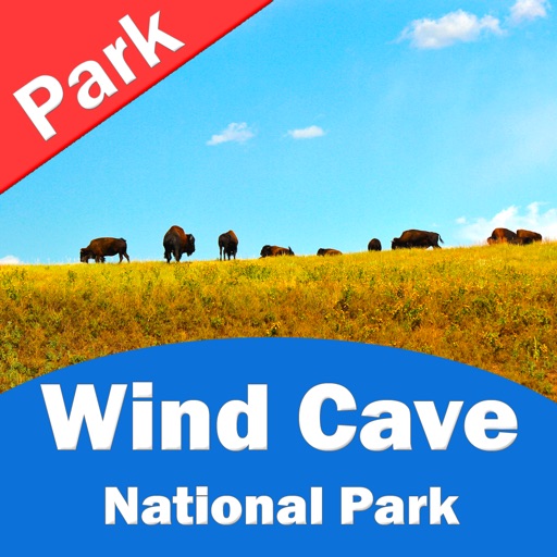 Wind Cave National Park – GPS Offline Park Map Navigator icon