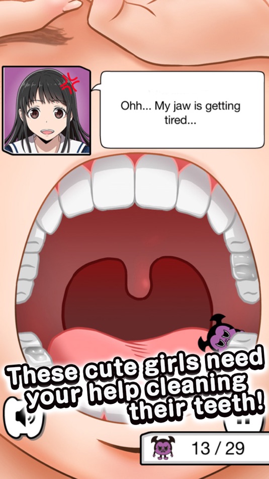 #2. 歯みがき彼女◆Cavity Kanojo (iOS) By: AMATA K.K.