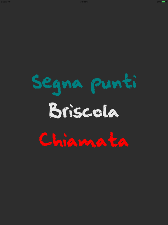 Screenshot #4 pour Segna Punti Briscola Chiamata