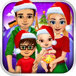 Little Christmas Santa Vacation Salon - baby xmas doctor spa games! app icon