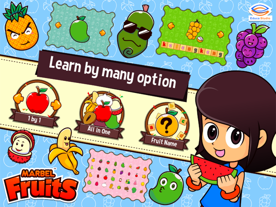Screenshot #6 pour Marbel Fruits - PreSchool Learning Apps