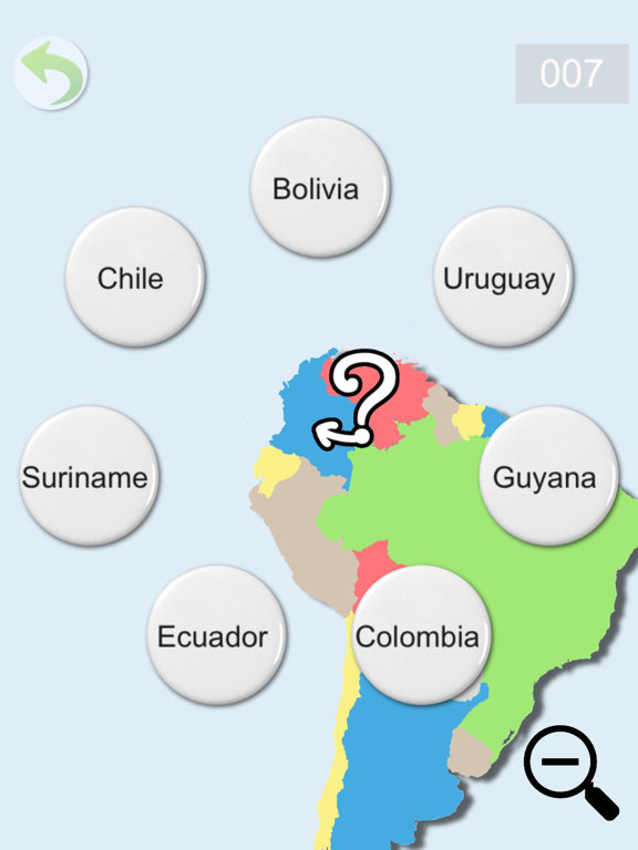 QuestiOnMap iPad screenshot