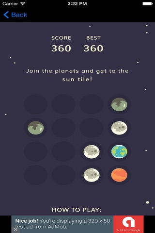 My Galaxy - 2048 screenshot 3