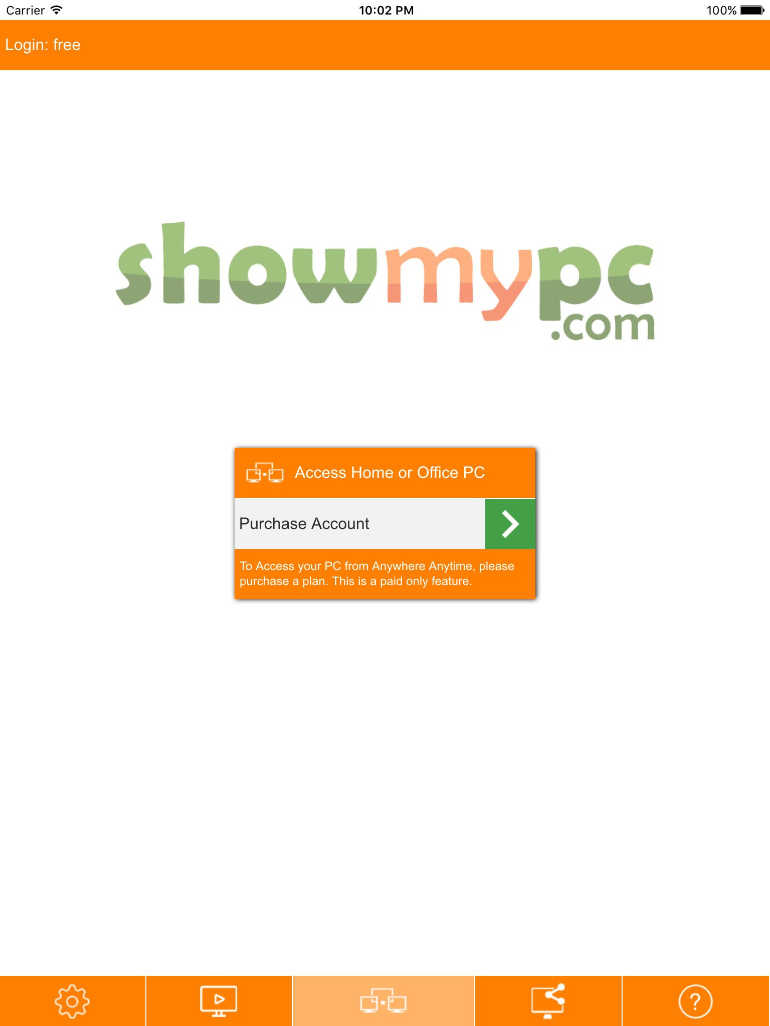 ShowMyPC Remote Support and Access
