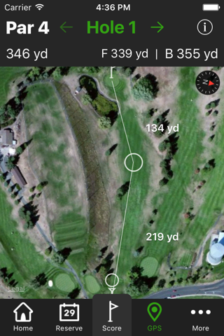 University of Idaho Golf Course - Scorecards, GPS, Maps, and more by ForeUP Golf screenshot 2