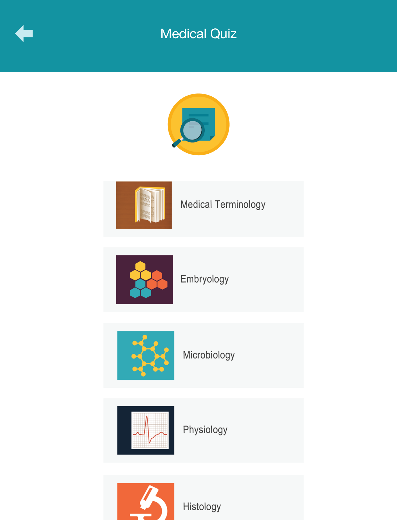 Medical Quiz Game
