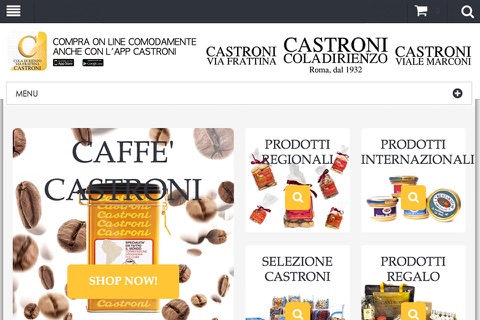 Castroni Shop Online screenshot 2