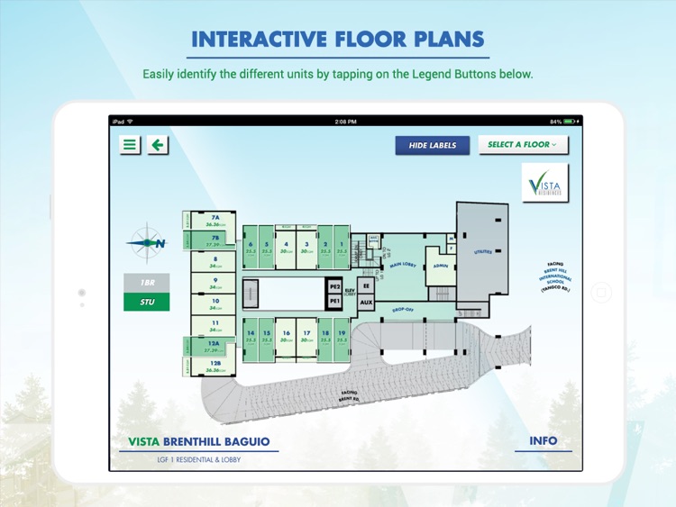 Vista Brenthill Baguio Interactive Maps