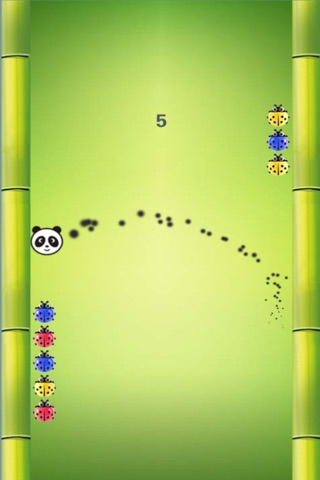 angry panda - bored panda jump screenshot 2