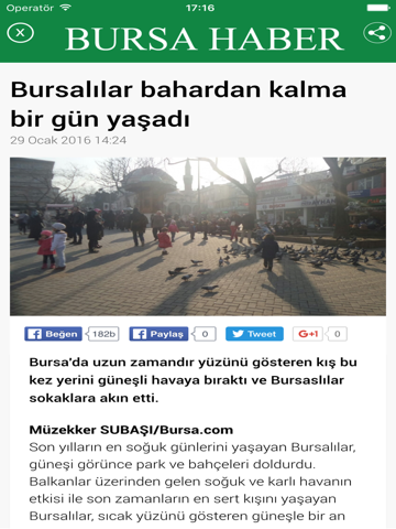 Screenshot #5 pour Bursa Haberleri