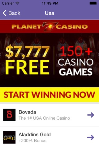 Online Gambling - Real Money Casino, Slots, Roulette, BlackJack and Poker screenshot 3
