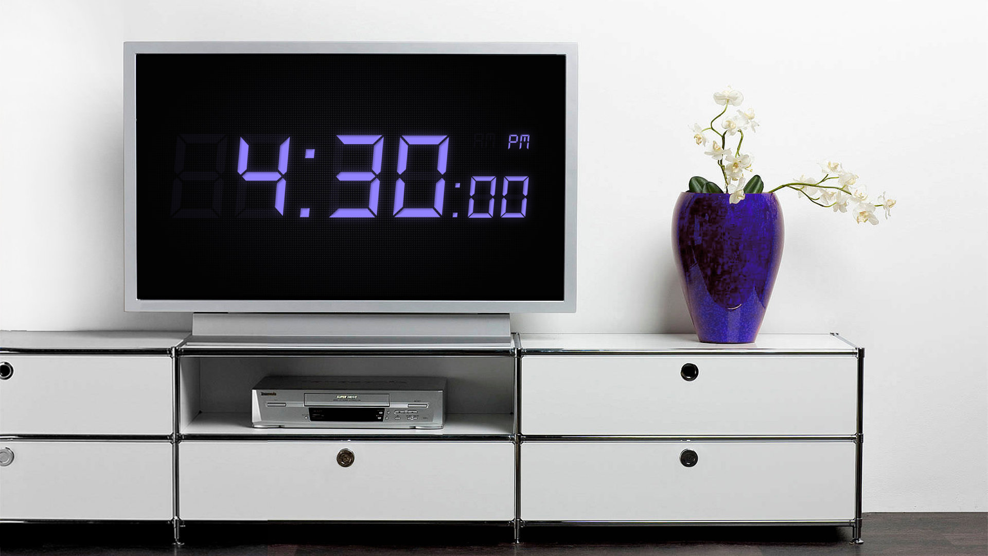 Digital Timepiece – A Beautiful Retro Future LED Clock screenshot 4