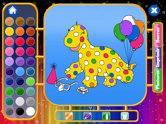 Dino-Buddies™ – El Debut de los Dinosaurios eBook App Interactivo (Spanish) iPad screenshot 4 - Book app