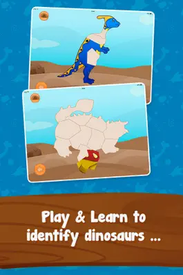 Game screenshot Dinosaur Builder Puzzles for Kids Boys and Girls apk