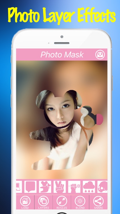 Photo Layer Effects Free App - Mask charlotte Filter Effect On Camera Photos